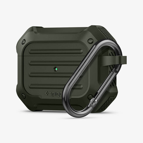 ASD00537 - Apple AirPods Pro Case Tough Armor in black showing the front